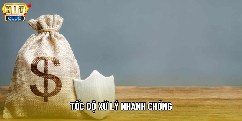 Tốc độ xử lý nhanh chóng Tốc độ xử lý nhanh chóng